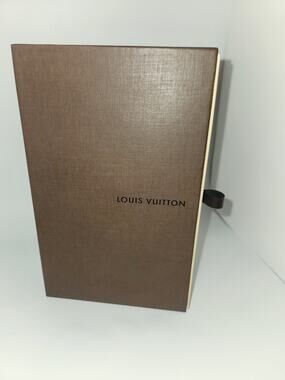 Louis Vuitton Empty Drawer Style Presentation Gift Box Dark Brown Slide Out